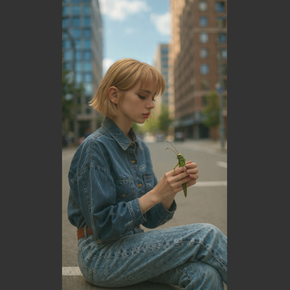 Paloma e o Gafanhoto